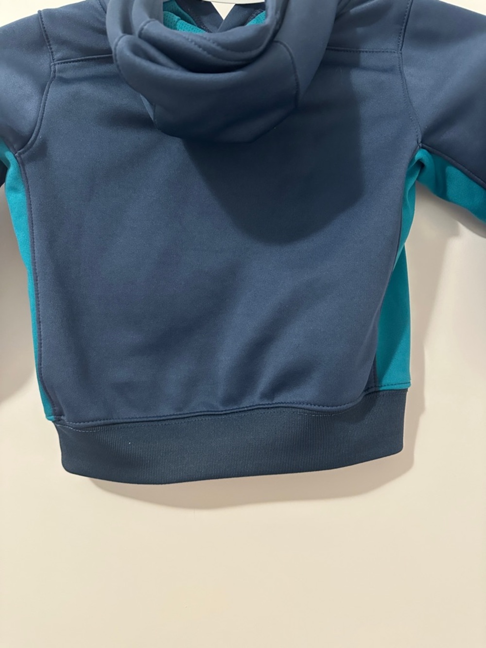 Nike Therma- Fit Blue Fleece Lined Hoodie Size 2T Toddler - Picture 8 of 10